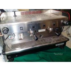 Rancilio macchina caffe bar 2 gruppi 220/380