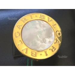 BULGARI BVLGARI Anello in OroGiallo e Madreperla