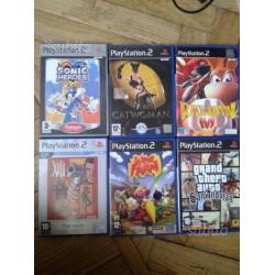 6 games PS2