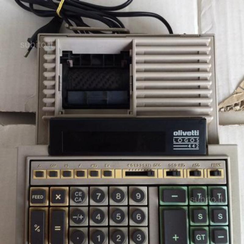 Calcolatice Olivetti Lagos + 2 casio