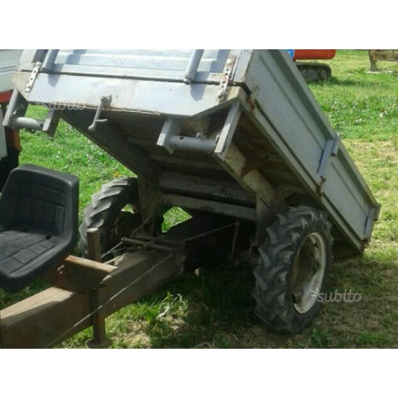 Moto agricola Valpadana con carro ribalta