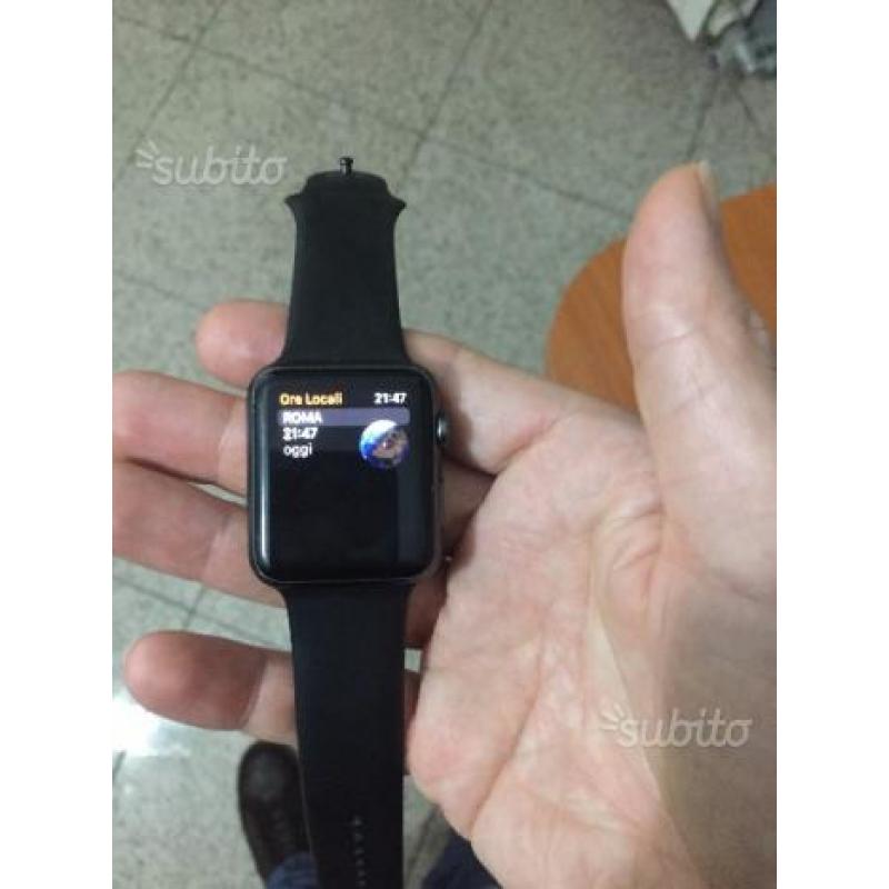 Apple watch sport grigio/nero 42MM originale