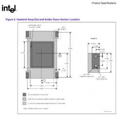 Dissipatore per Chipset Intel 845