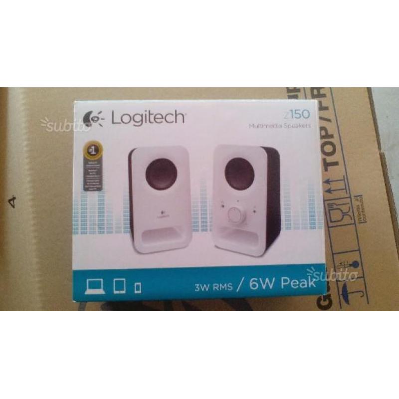 Casse pc LOGITECH Z150 White