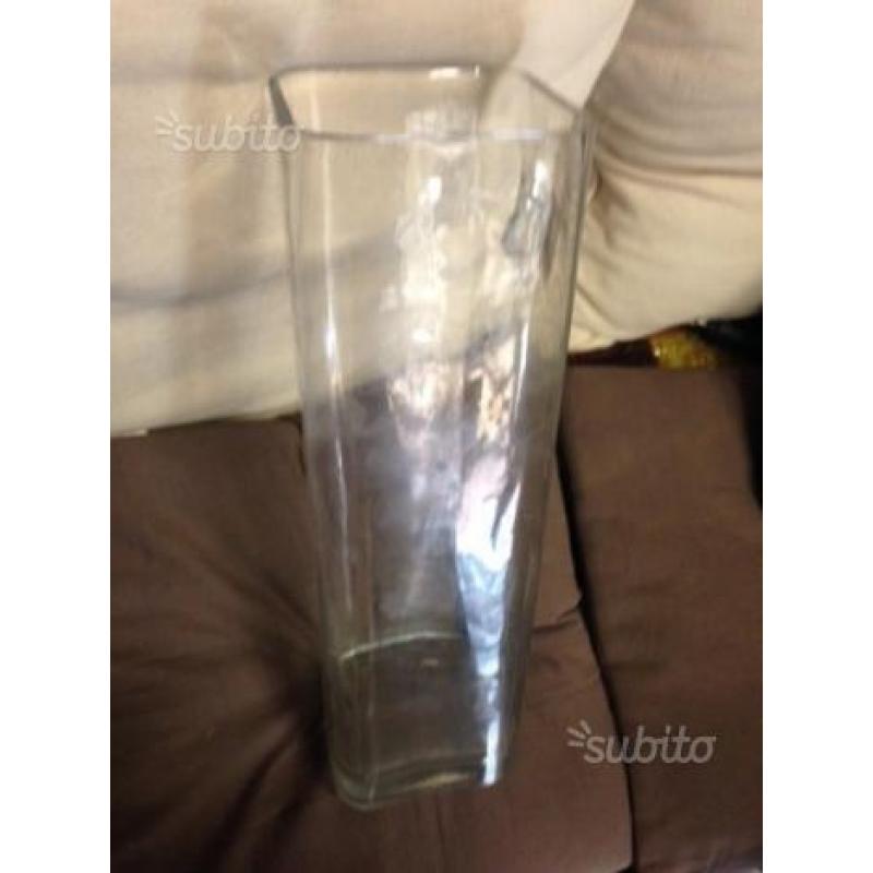 Vaso vetro alto cm 41