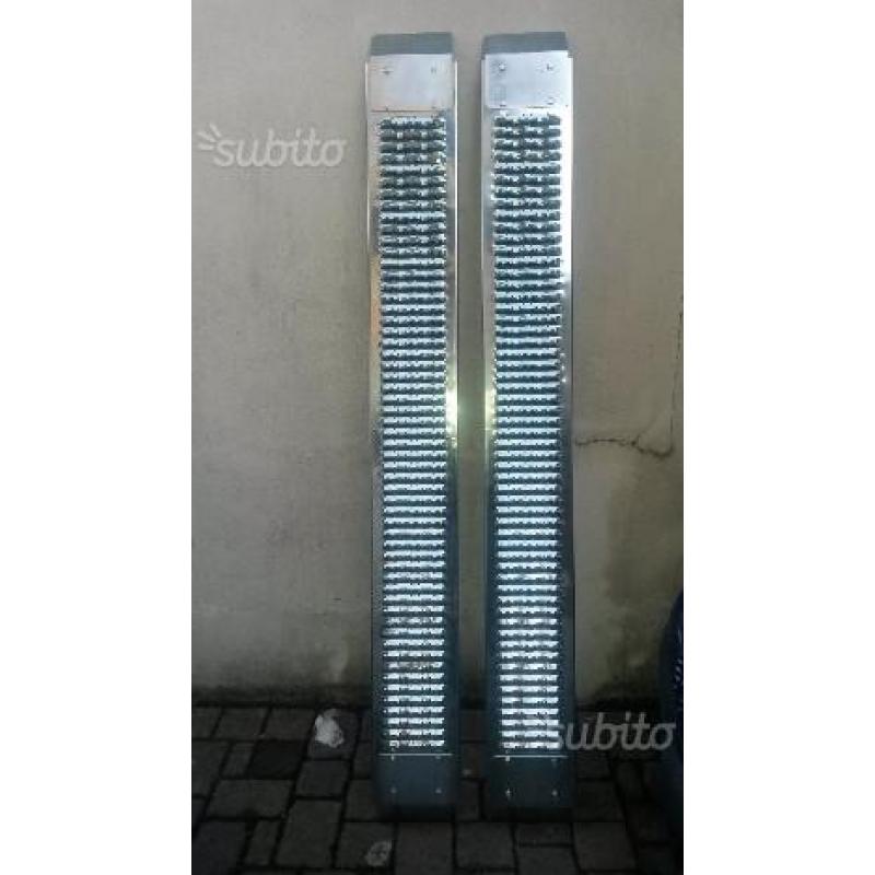 Coppia rampe in acciaio 201cm 400 kg NUOVE