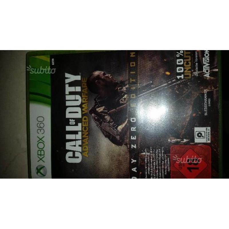 Gioco xbox call of duty advanced warfare