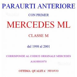 PARAURTI ANT. MERCEDES CLASSE M ML W163 98-01 Prim