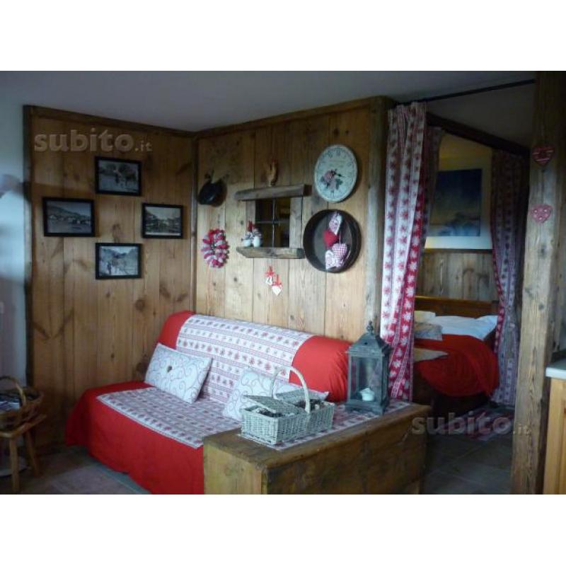 Chalet Appartamento villaggio tipico montagna1800m