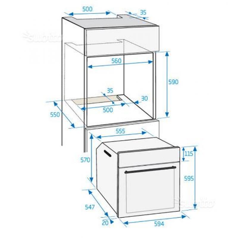 Forno ventilato Booster riscaldamento veloce Beko