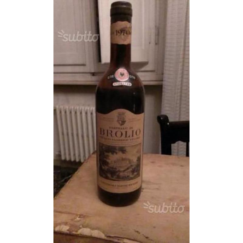 Chianti Classico Brolio 1970