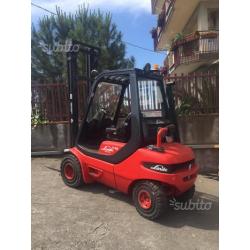 Carrello elevatore muletto linde h30 mot deutz