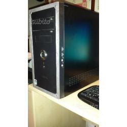 Pc fisso Olidata dual core + monitor lcd 17