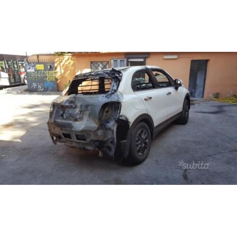 FIAT 500X - 2016 bruciata