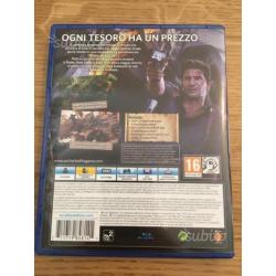 Uncharted 4 italiano perfetto come nuovo ps4