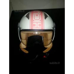 Casco Tnt Helios Opaco Bianco/Rosa xs