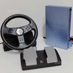 Play Station 2 PS2 e volante Logitech