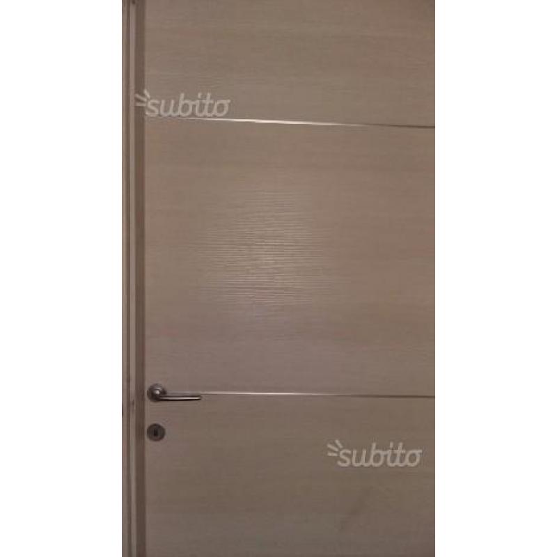 2 porte +1 a scrigno con inserto alluminio nuove