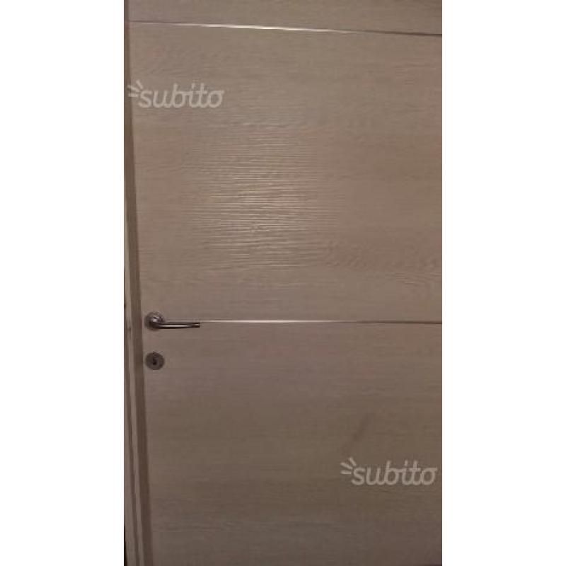 2 porte +1 a scrigno con inserto alluminio nuove