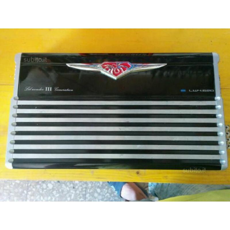 Amplificatore auto soundream lw 4.620