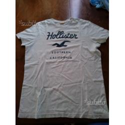 Maglietta T-Shirt HOLLISTER Bianca Tg. M