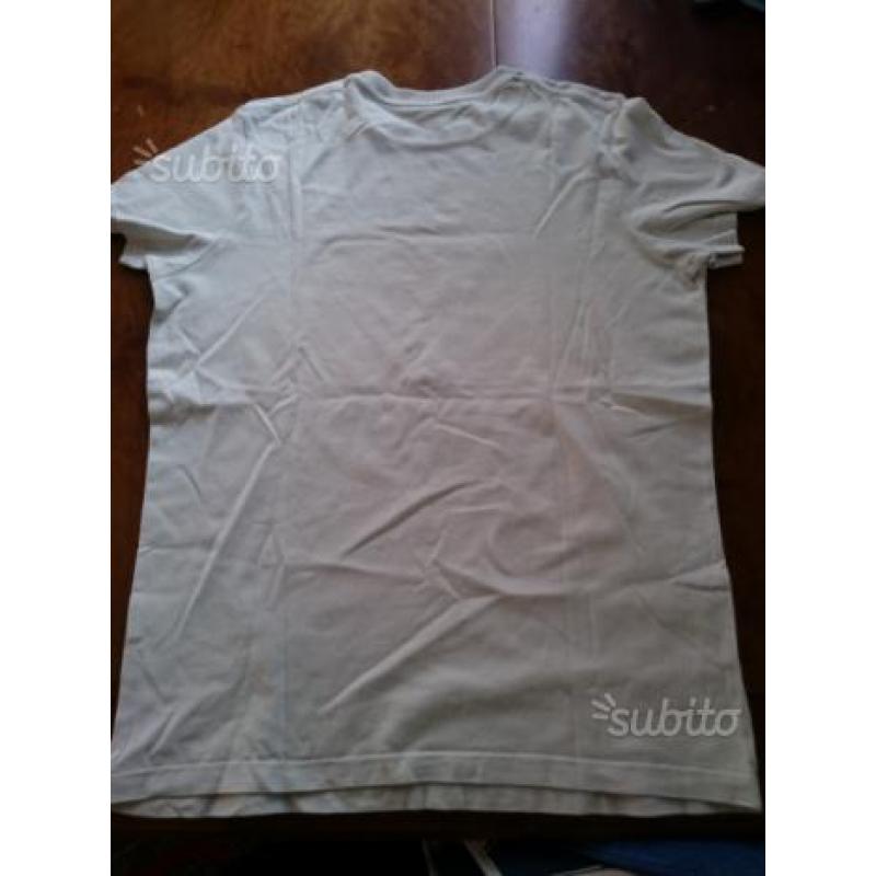 Maglietta T-Shirt HOLLISTER Bianca Tg. M