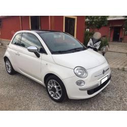 Fiat 500 1.2 lounge - tetto panoramico - 2012