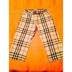 Pantalone originale burberry