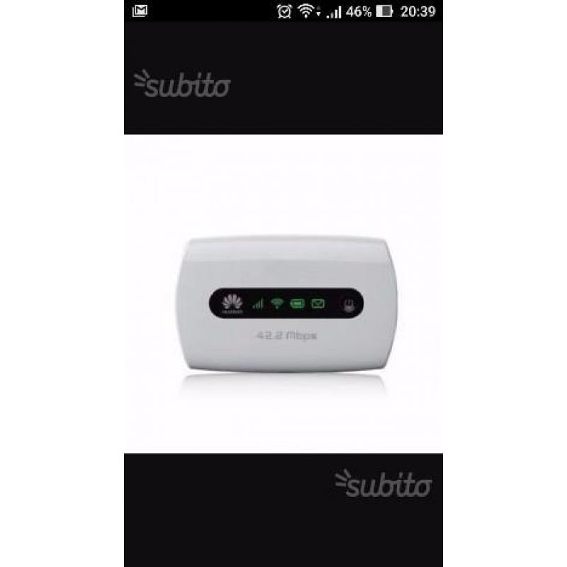 Modem 3g wi fi H3g 42 Mb per pc smartphone tv tab