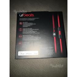 Apple auricolari urbeats black/Red