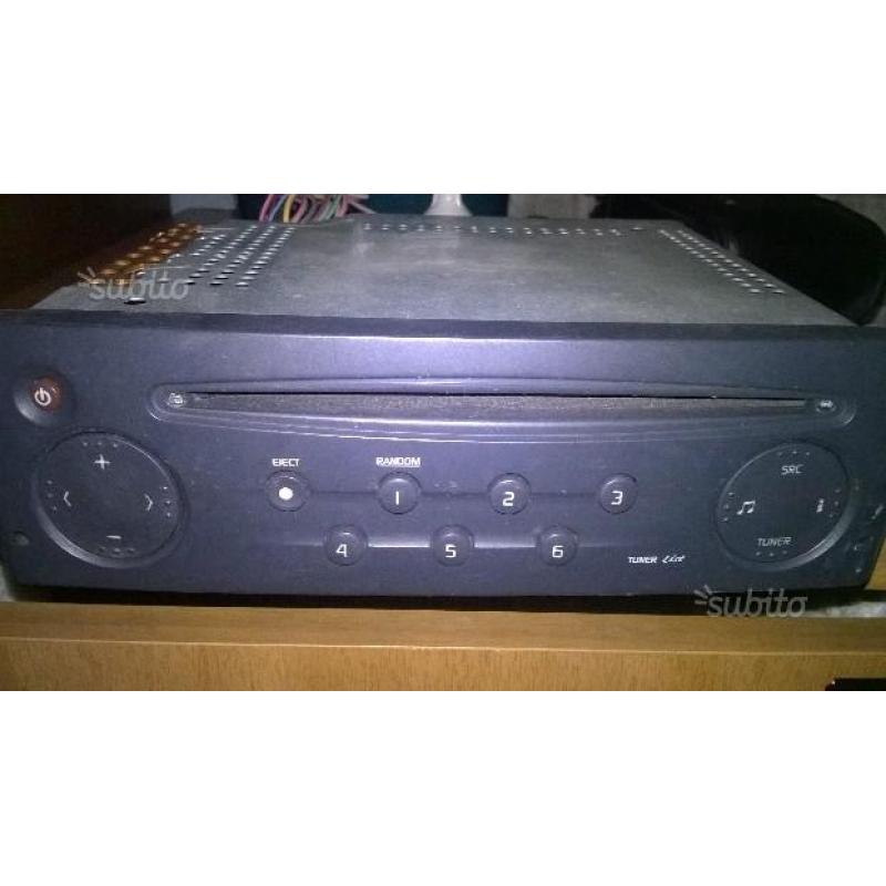 Autoradio originale renault clio con cd