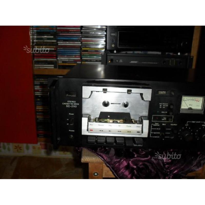 Wanted vintage tape dek sansui modello sc-2110