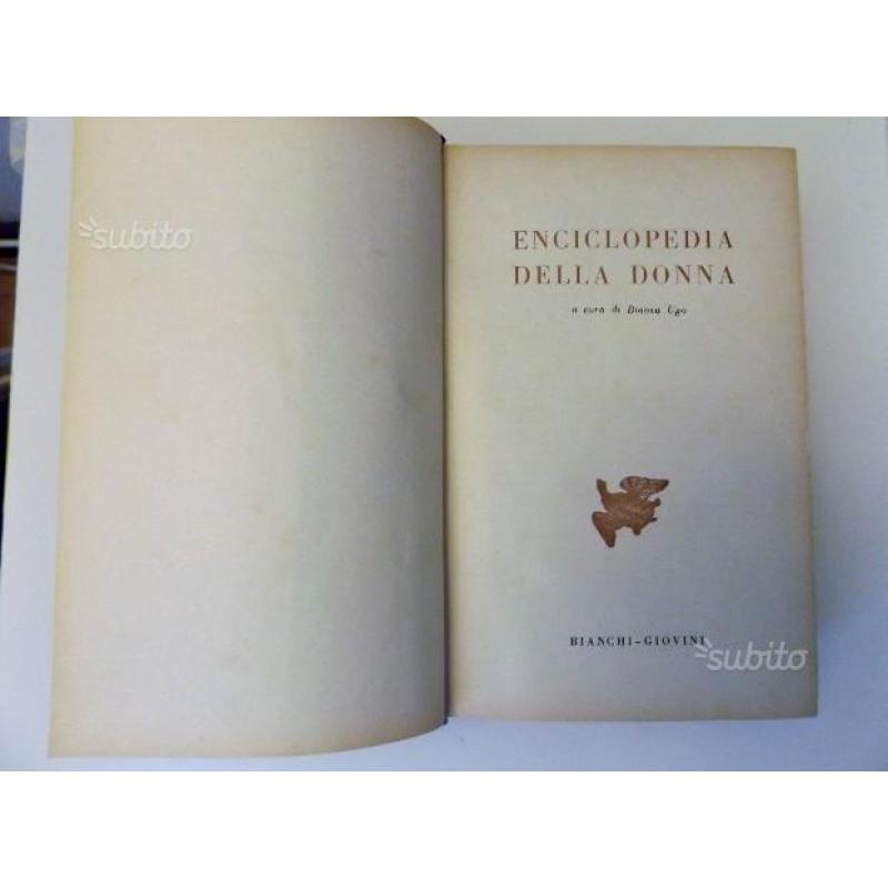 Enciclopedia della Donna edizione del 1947 - Libro