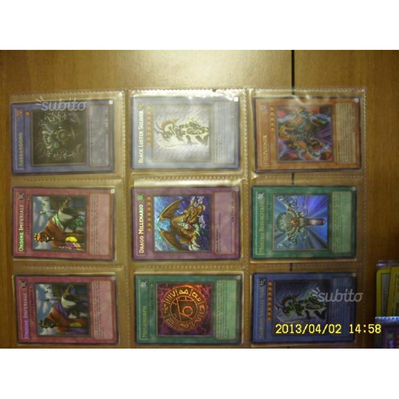 Carte YU-GI-HO ultra rare nuove