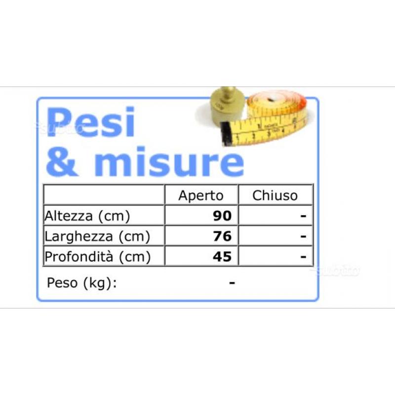 Mobiletto con fasciatoio ditta Pali