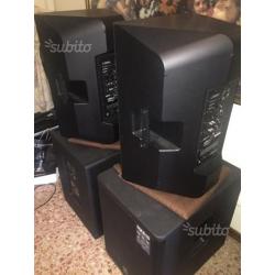 Impianto completo teste e subwoofer