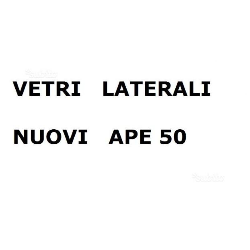 Vetri vetro laterale finestrino ape 50 car piaggio