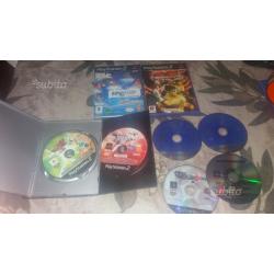 Ps2 slim+ joypad+ giochi+ memory card 8mb