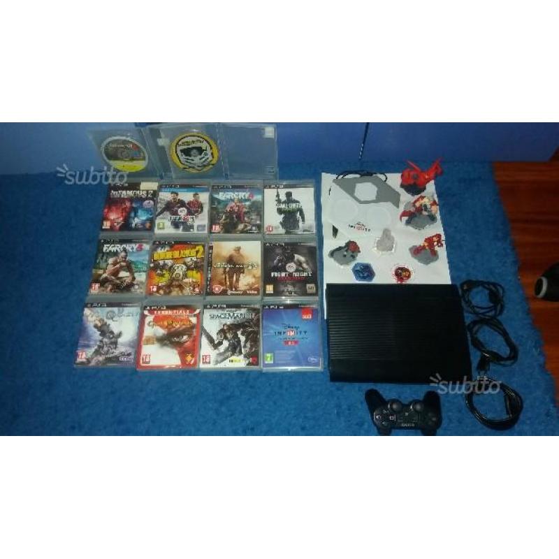 PlayStation 3 500 gb, piú giochi