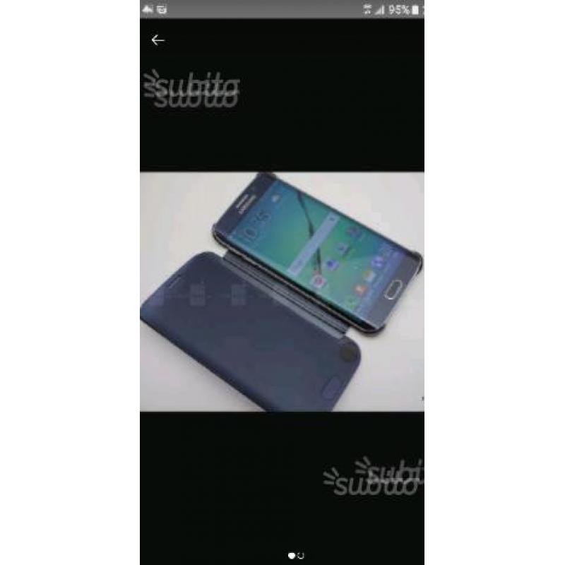 Sansung S6 Edg plus 32 GB  flip cover