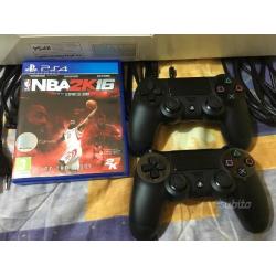 Playstation + 2 Joystick + NBA 2k16