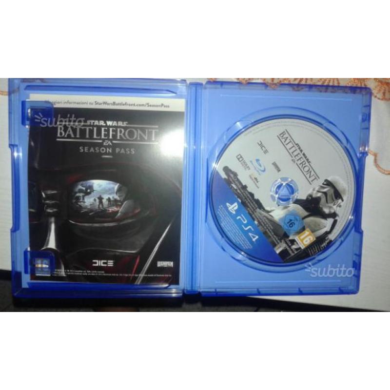 Gioco ps4 star wars battlefront