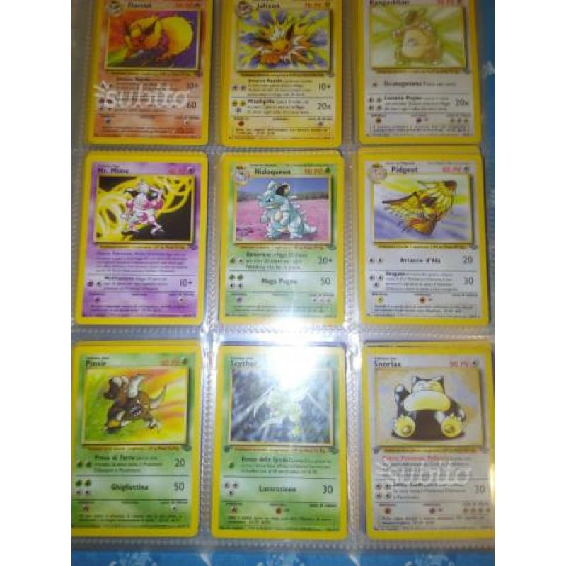 Pokémon set jungle completo