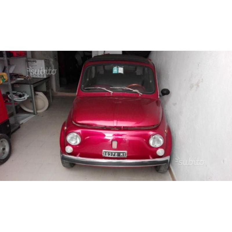 Fiat 500 f 1965 targhe originali