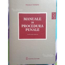 Manuale di procedura penale Tonini - Giuffrè