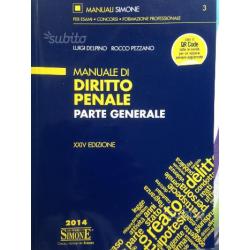 Manuale di Diritto Penale - Parte Generale- Simone