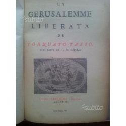 LIBRO ANTICO-TORQUATO TASSO-Gerusalemme liberata