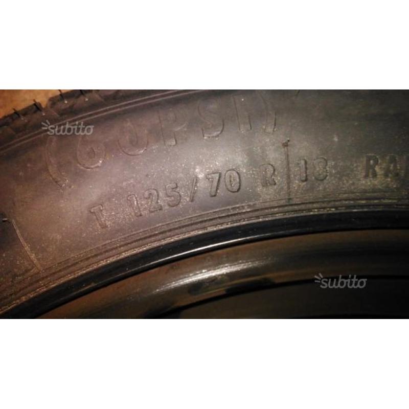 Ruotino da 18 vw audi Mercedes attacco 5x112