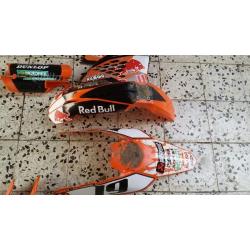 Kit plastiche ktm 530 exc 2008-2011