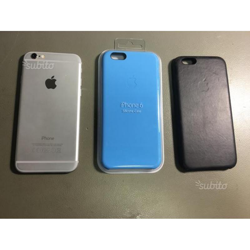 IPhone 6 128gb in garanzia   2 cover originali